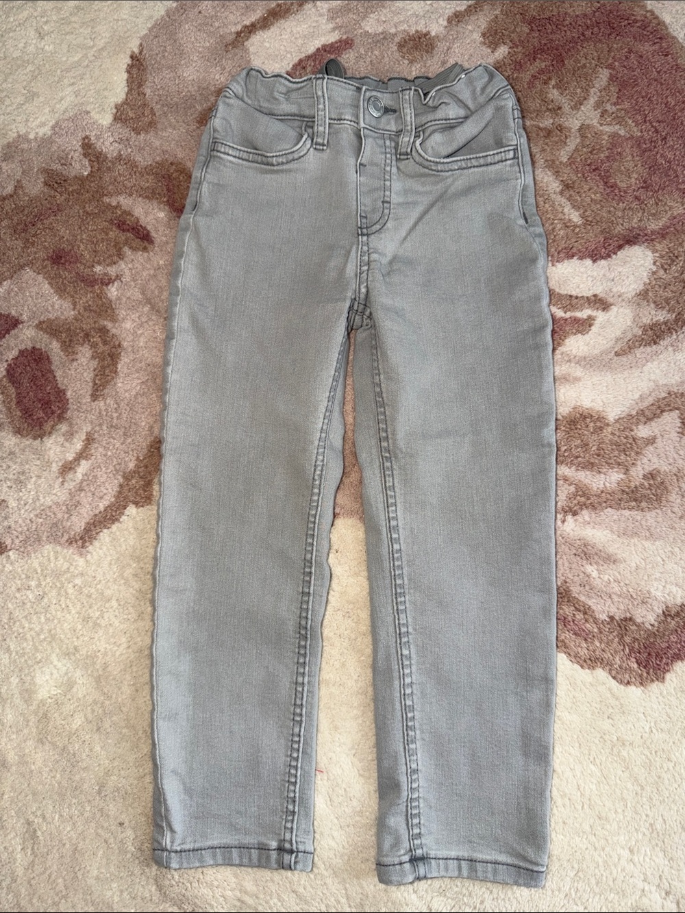 H&M Boys Slim Skinny Jeans in Light Grey